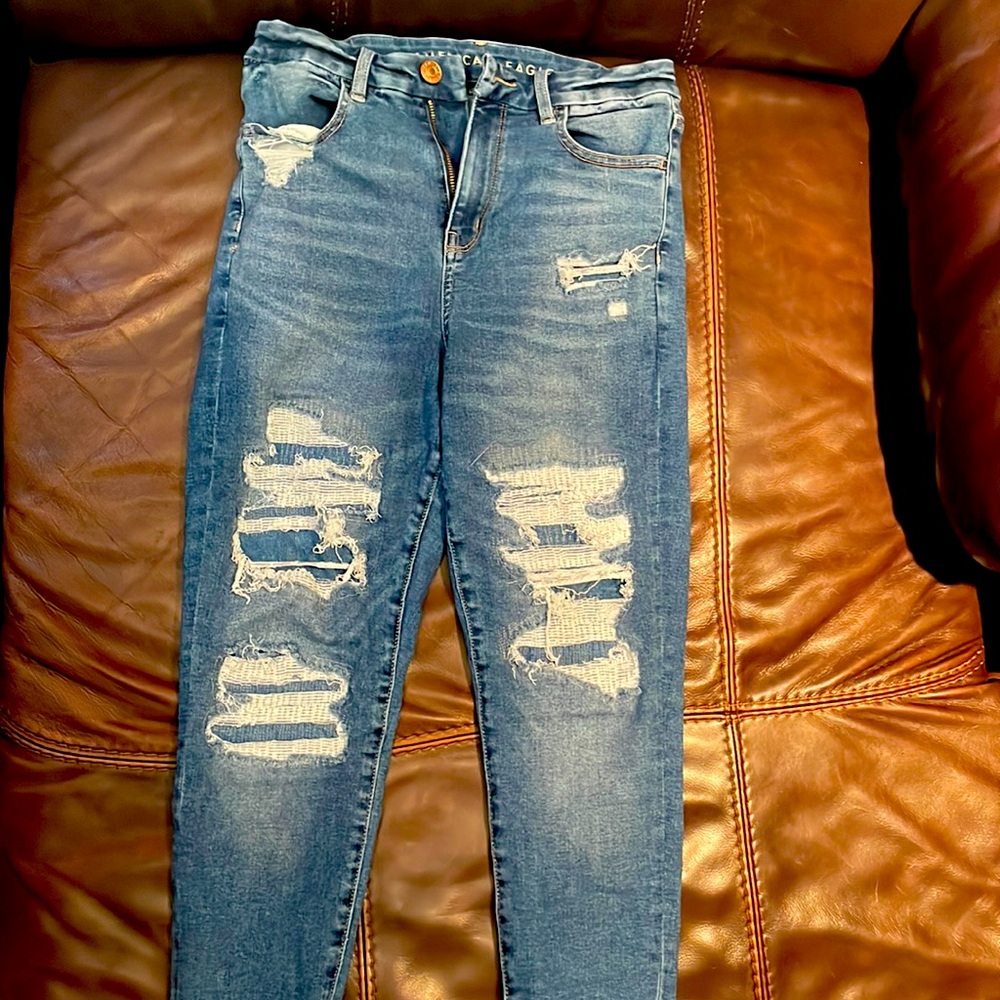 American Eagle: Next Level Stretch; sz 6